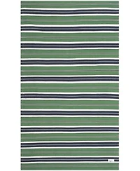 Lauren Ralph Lauren Leopold Stripe LRL2462K Green Outdoor Area Rug Collection