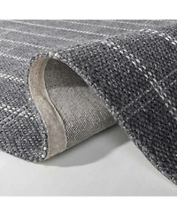 Lauren Ralph Lauren Tamworth Check Lrl6450a Charcoal Area Rug Collection