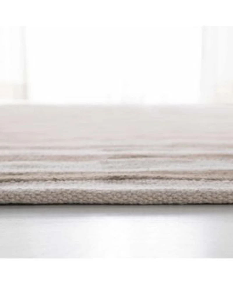 Lauren Ralph Lauren Ludlow Stripe Lrl7350c Sepia Area Rug Collection