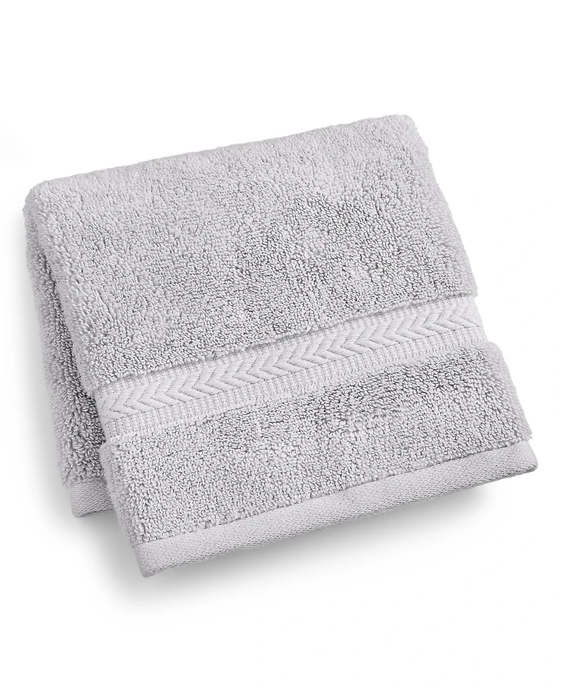 Hotel Collection Finest Elegance Luxury Turkish Cotton Washcloth, 13" x 13", Exclusively at Macy's