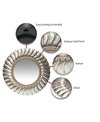 Infinity Instruments Round Wall Mirror