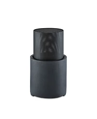 Danya B 22 inch Wood Burning Faux Stone Fire Column