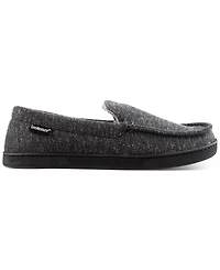 Isotoner Men's Preston Heather Knit Moccasin Slippers