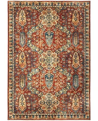 Closeout! Orian Alexandria Bombay Red 5'1" x 7'6" Area Rug