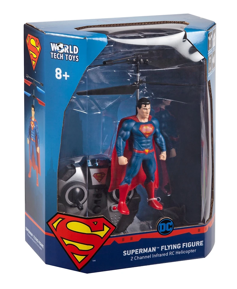 Dc Comics Superman 2CH Ir Flying Figure Helicopter