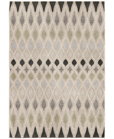 Closeout! Orian Riverstone Laveen Cloud Gray 5'3" x 7'6" Area Rug
