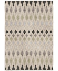 Closeout! Orian Riverstone Laveen Cloud Gray 5'3" x 7'6" Area Rug