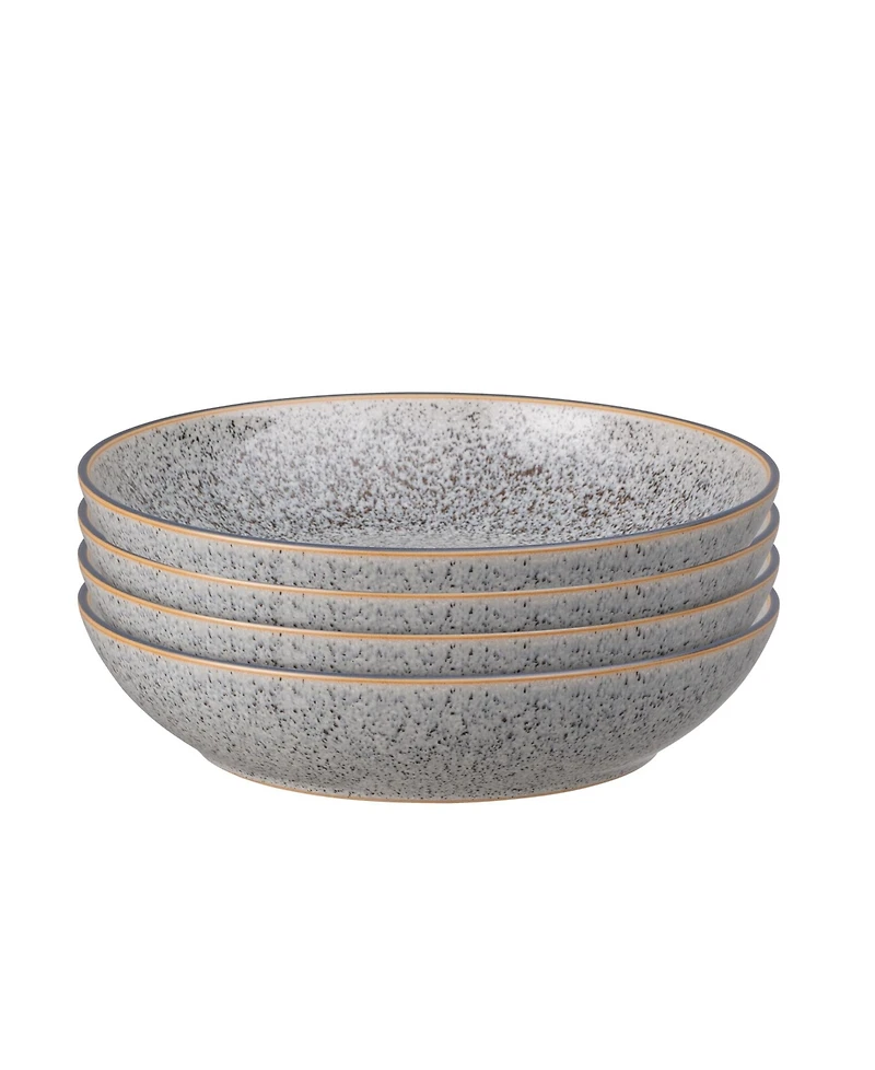 Denby Studio Grey 4 Piece Pasta Bowl Set