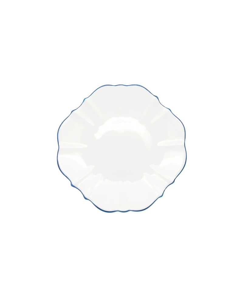 Twig New York Amelie Royal Blue Rim 6.5" Bread Plate