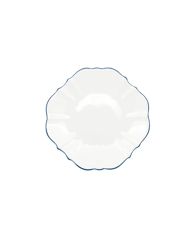Twig New York Amelie Royal Blue Rim 6.5" Bread Plate