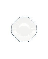 Twig New York Amelie Royal Blue Rim 6.5" Bread Plate
