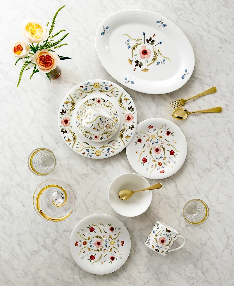 Twig New York Scandinavian Floral Cup Saucer