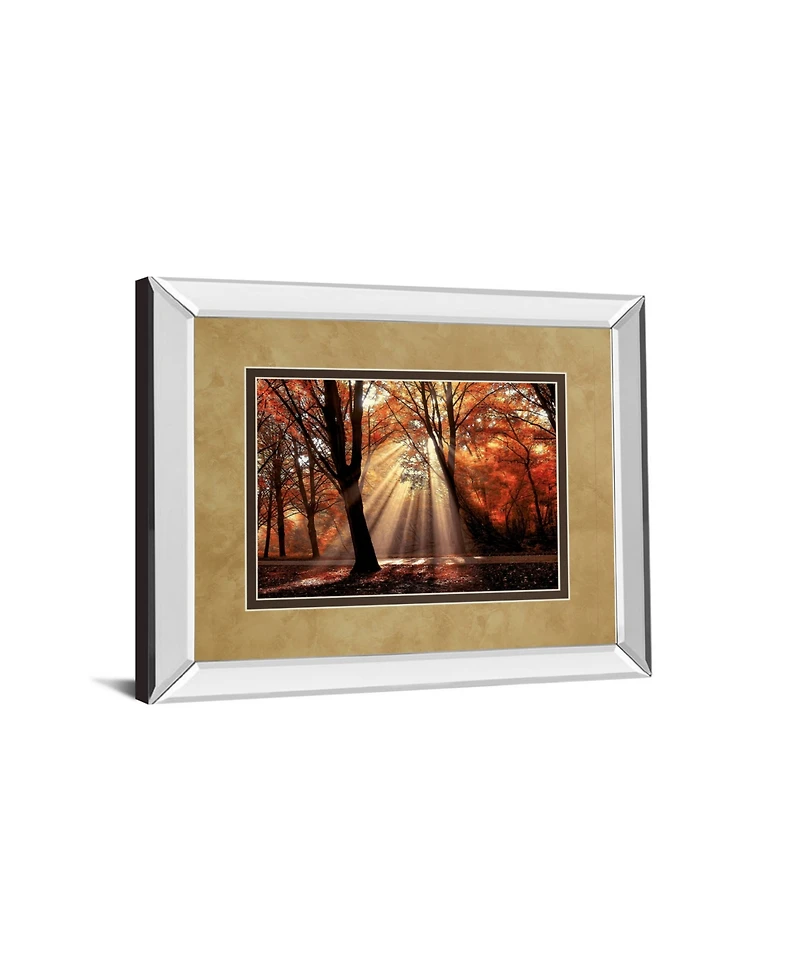 Classy Art Dressed To Shine by Lars Van De Goor Mirror Framed Print Wall Art - 34" x 40"