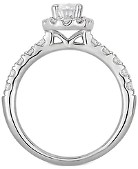 Gia Certified Diamond Pear Bridal Set (1-1/2 ct. t.w.) in 14k White Gold