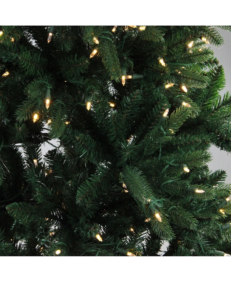 Northlight 9' Pre-Lit Led Instant Connect Noble Fir Artificial Christmas Tree - Dual Lights