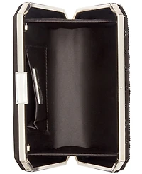 I.n.c. International Concepts Sasha Satin Sparkle Clutch