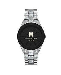 Jbw Women's Cristal Diamond (1/8 ct. t.w.) Watch in Stainless Steel Watch 38mm
