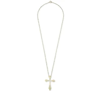 Diamond Accent Cross 18" Pendant Necklace