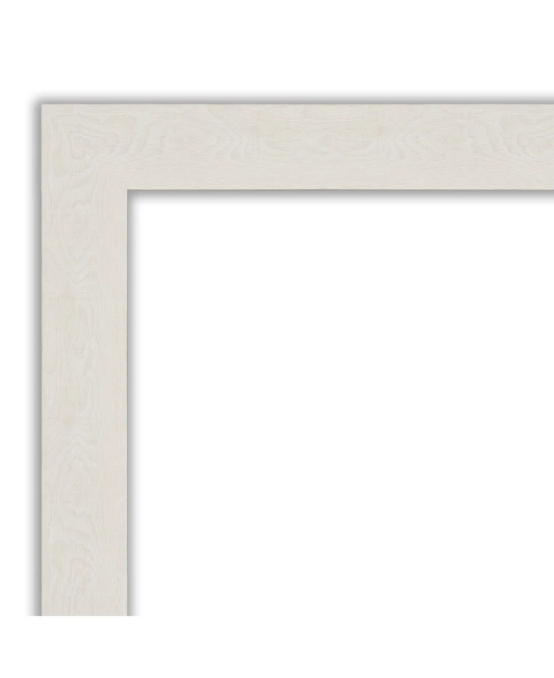 Amanti Art Rustic Plank on The Door Full Length Mirror, 17.38" x 51.38"