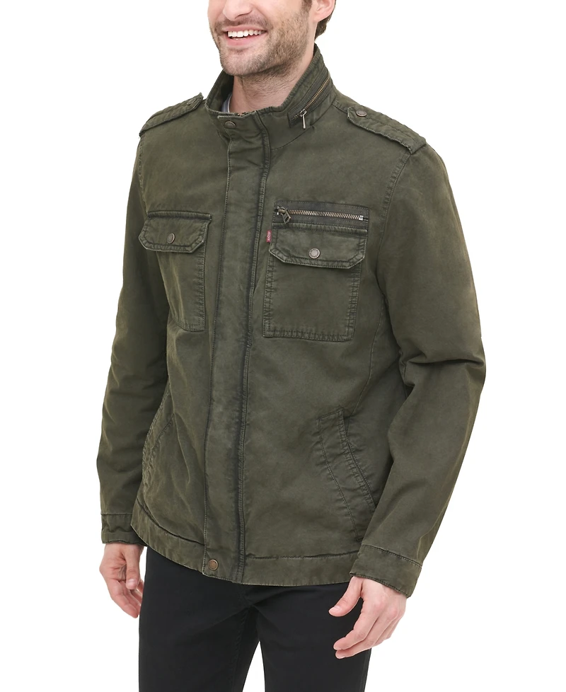 Levi's Men's Cotton Zip-Front Jacket