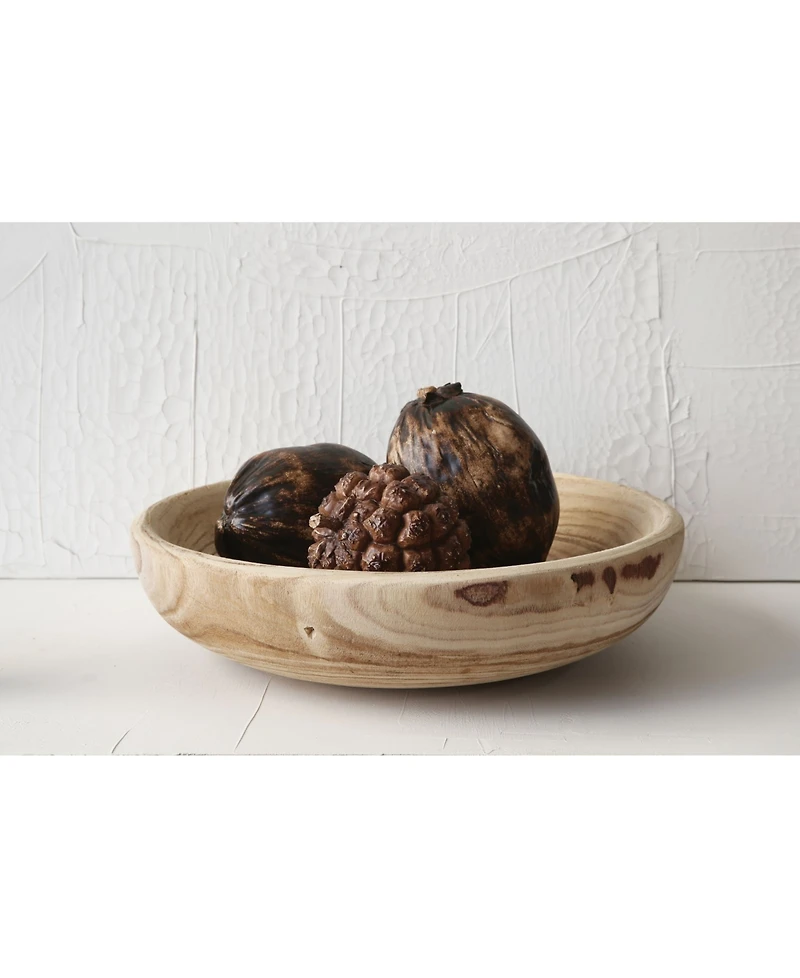 Decorative Wood Bowl