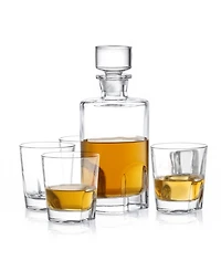 JoyJolt Carina Whiskey Decanter Set of 5