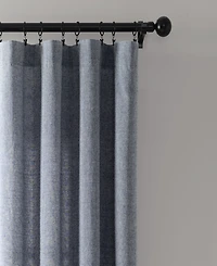 Lush Decor Nantucket Yarn Dyed Cotton Tassel Fringe Window Curtain Panels