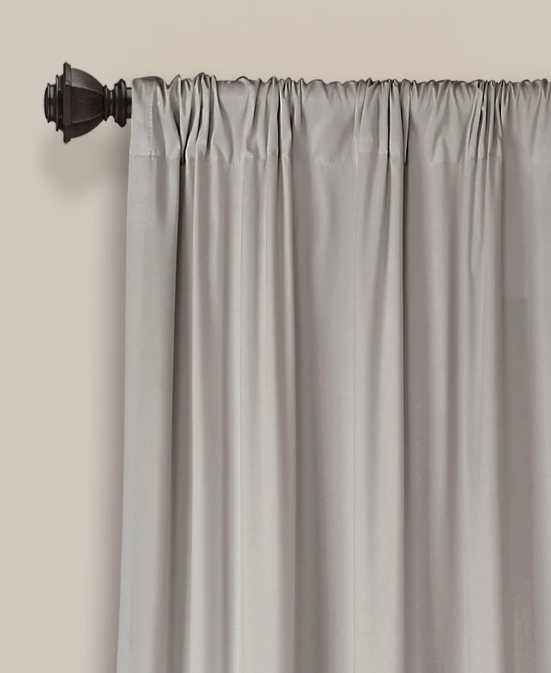 Allison Ruffle 40" x 95" Curtain Set