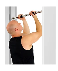 Sunny Health & Fitness Strength Training Pull Up Exercise Bar for Chin Up Doorway with Adjustable Width, No. 025