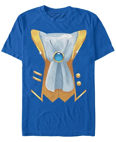 Disney Men's Beauty and the Beast Suit Coat Costume Short Sleeve T-Shirt