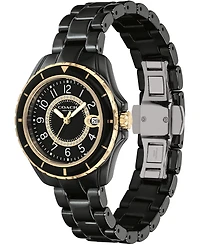Coach Women's Preston Black Ceramic Bracelet Watch 32mm