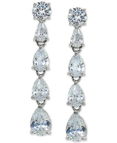 Giani Bernini Cubic Zirconia Drop Earrings Sterling Silver, Created for Macy's