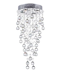 Cwi Lighting Rain Drop 4 Light Flush Mount