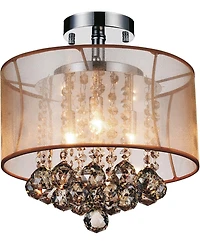 Cwi Lighting Radiant 3 Light Flush Mount