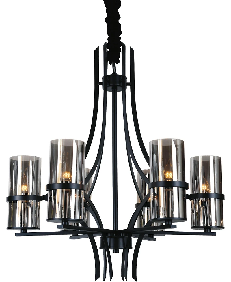 Cwi Lighting Vanna 6 Light Chandelier