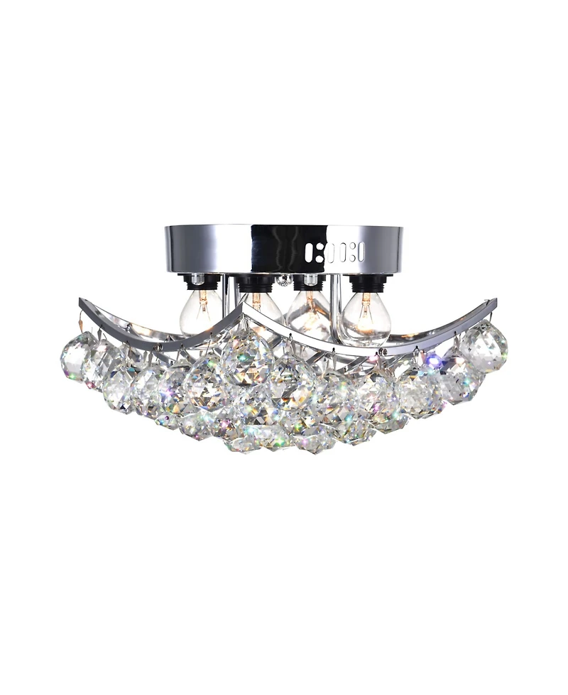 Cwi Lighting Queen 4 Light Flush Mount