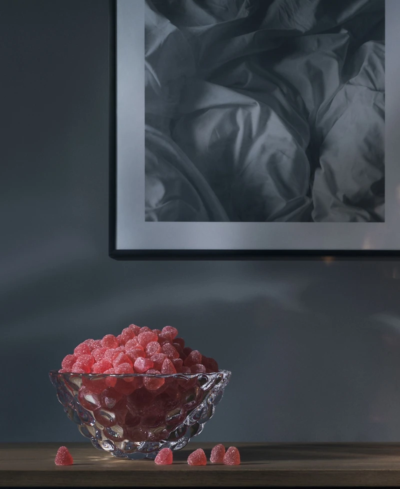 Orrefors Raspberry Small Bowl