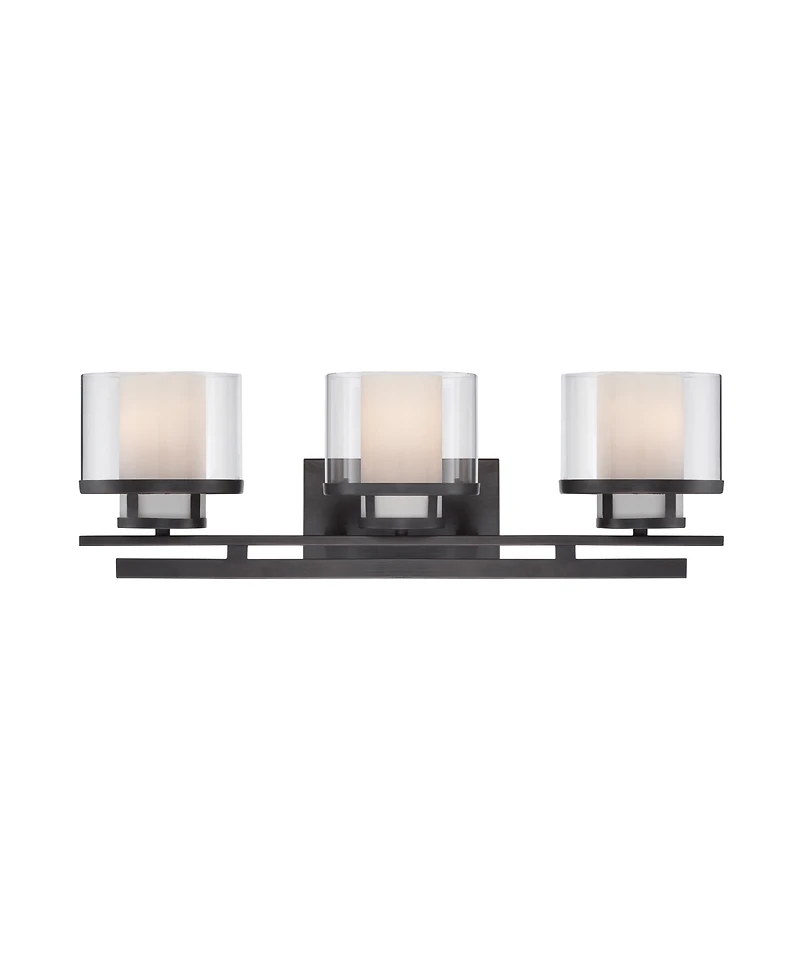 Designers Fountain Fusion 3 Light Bath Bar