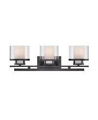 Designers Fountain Fusion 3 Light Bath Bar
