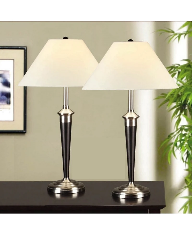 Artiva Usa 2-Piece Classic Cordinates Table Lamps