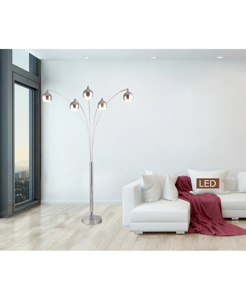 Artiva Usa Amore 86" Led Arched Floor Lamp with Dimmer