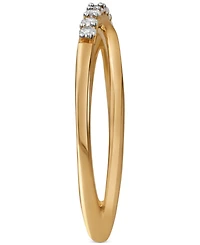 Diamond Crisscross Ring (1/5 ct. t.w.)