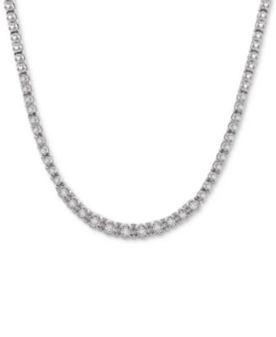Wrapped In Love Diamond Graduated 17 22 Statement Necklace Collection 1 2 Ct. T.W. In Sterling Silver Macys Exclusive