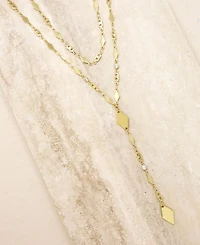 Ettika Augustine Layered Lariat Necklace