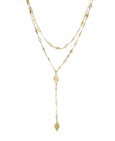 Ettika Augustine Layered Lariat Necklace