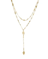 Ettika Augustine Layered Lariat Necklace