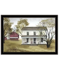 Trendy Decor 4U Summer Afternoon by Billy Jacobs, Ready to hang Framed Print, Black Frame, 33" x 23"