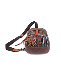 Tsd Brand Four Season Canvas Sling Bag