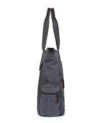 Tsd Brand Atona Canvas Tote Bag