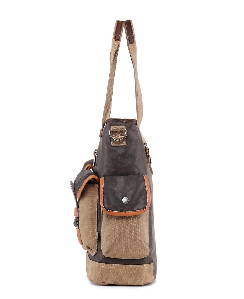 Tsd Brand Tapa Canvas Tote Bag